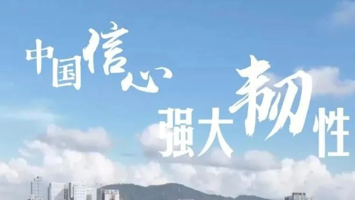 中国信心·强大韧性